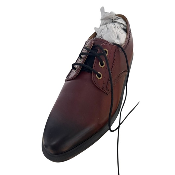 Dr Martens Women's Trulia Antique Temperly Shoes Cherry Red Black Size 7 NWOB - Picture 3 of 8